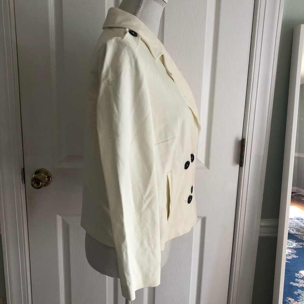 WHBM Cream Blazer/Jacket - Picture 5 of 9